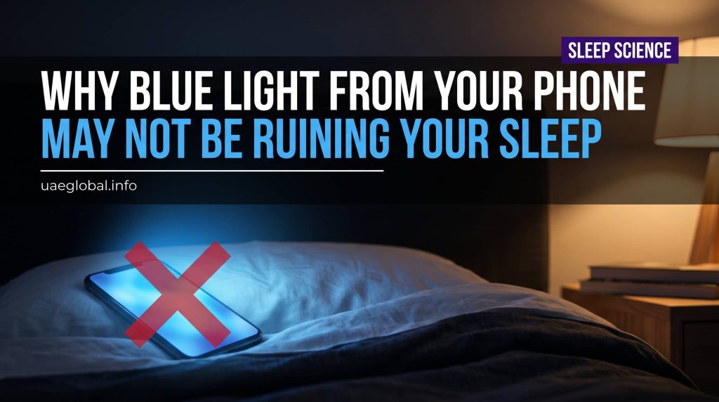Why BLue light ruining your sleep