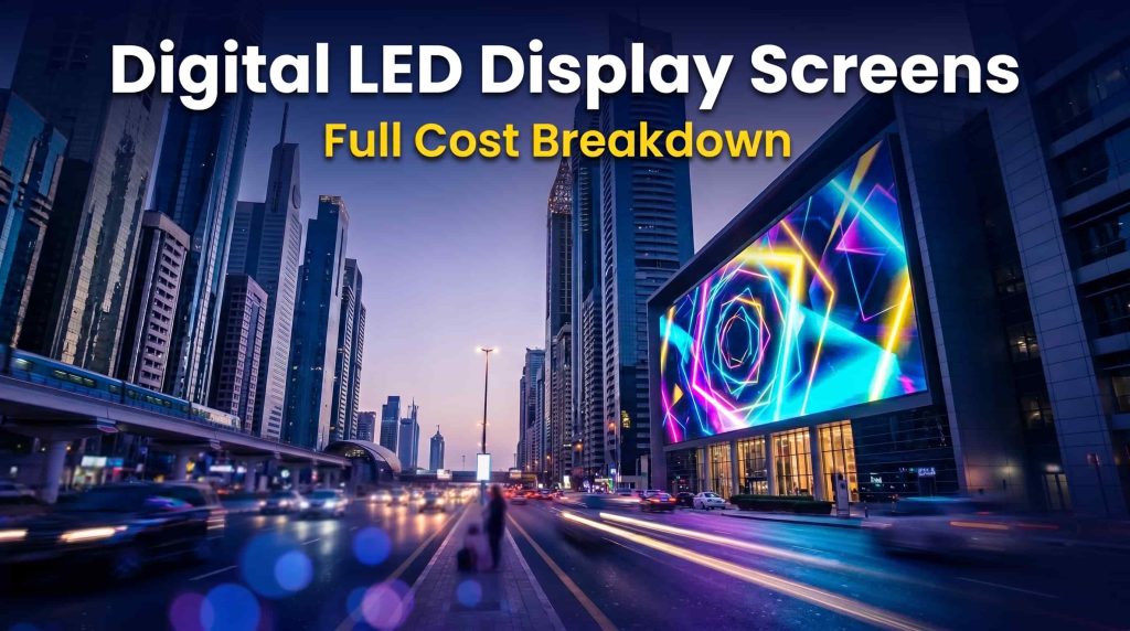 Digital LED Display Screens Full Cost Breakdown
