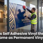 Self adhesive vinyl
