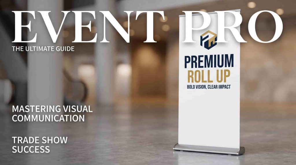 How to Design a Roll Up Banner That Actually Gets Noticed
