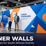 Bannerwall standard sizes South Africa trade show event display backdrop