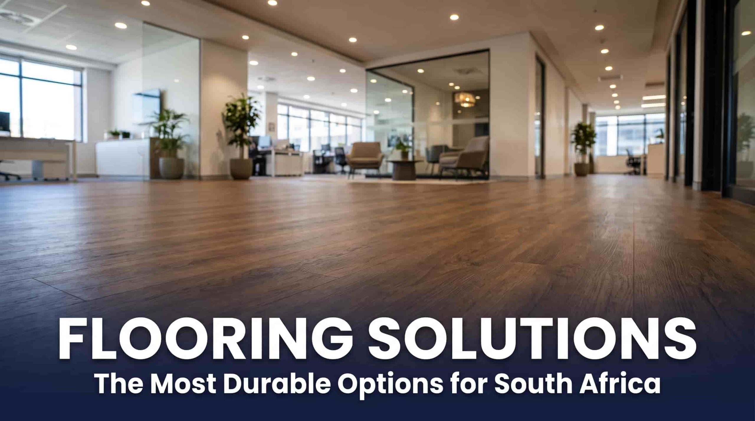 most durable flooring solutions South Africa commercial vinyl floor installation