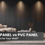 fluted panel vs PVC wall panel feature wall interior comparison
