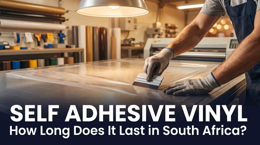 Self adhesive vinyl how long does it last in south africa