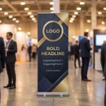 roll up banner South Africa trade show branded display content