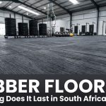 rubber flooring lifespan South Africa gym sports facility durability